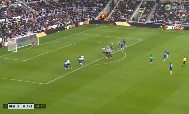 (Video): Reece James scores brilliant free kick to get Chelsea back into the game