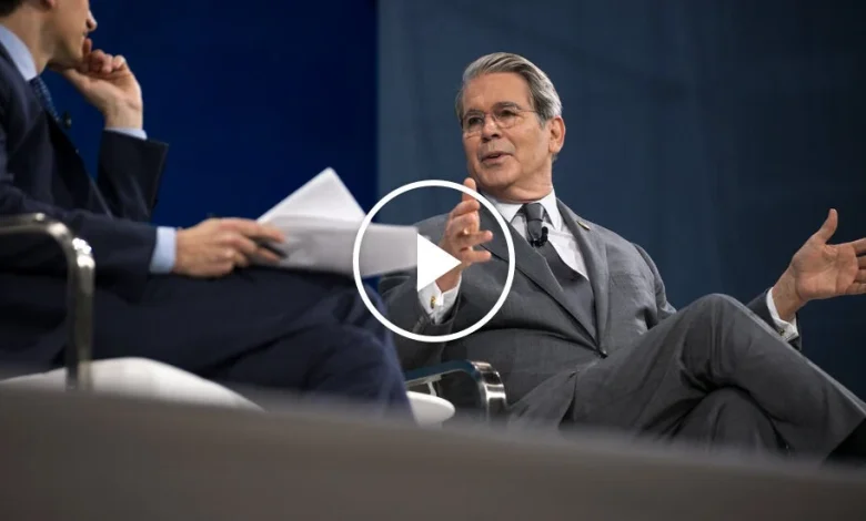 Video: Treasury Secretary Scott Bessent Says He’s ‘Evolved’ on Tariffs