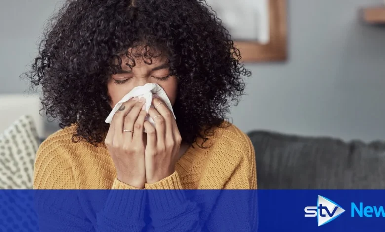 Visits restricted at health board's hospitals amid 'sharp rise' in flu cases