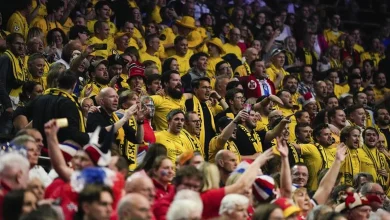 Vor Spiel gegen den BVB: Norwegische Fußballfans sorgen beim Handball für Ekstase