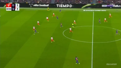 WATCH: Dani Olmo fires Barcelona ahead against Atletico Madrid