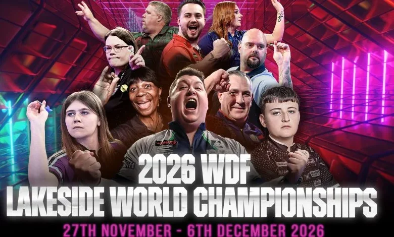 WDF World Championships returning to Lakeside in 2026