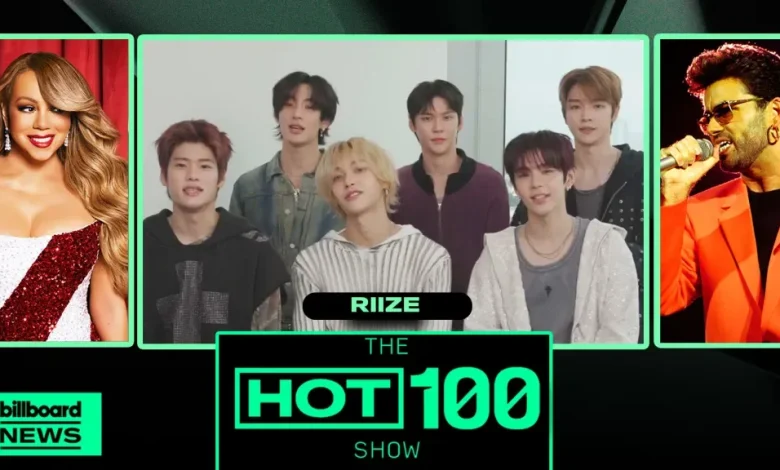WHAM! & More Holiday Classics Rise Into Top 10 & RIIZE Shares ‘FAME’ Favorites | Hot 100 Show