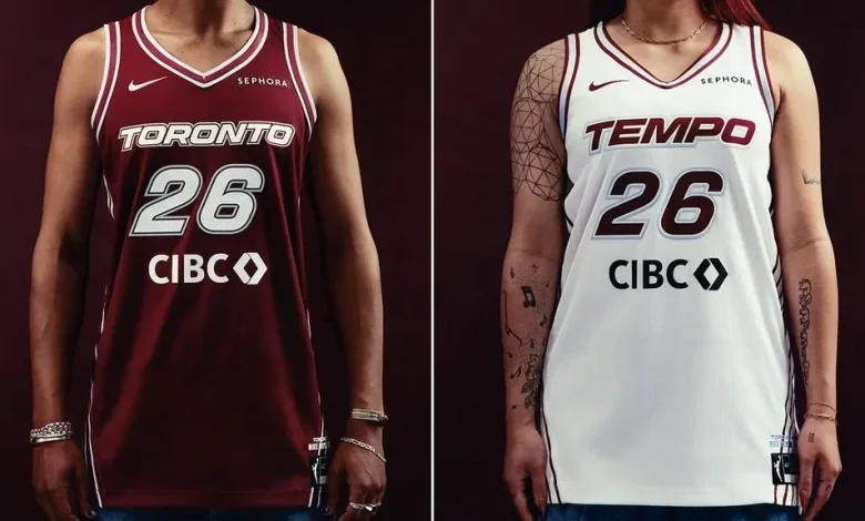 WNBA’s Toronto Tempo unveil uniforms for inaugural season