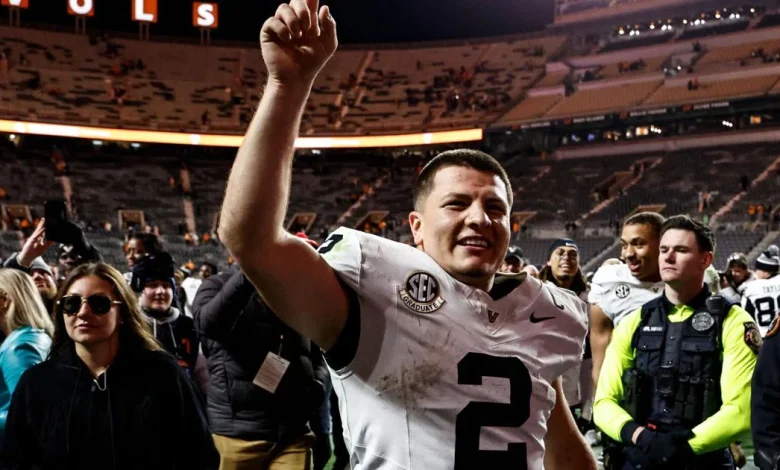 Walk-on to Heisman finalist: Diego Pavia's journey fuels Vanderbilt's rise from SEC cellar