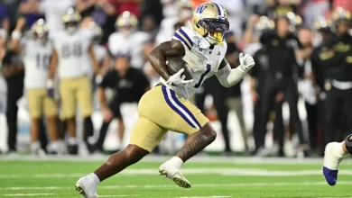 Washington Huskies RB Jonah Coleman Projected To Get Selected by Emerging NFC Team in 2026 NFL Draft
