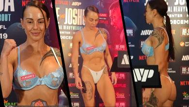 Watch: Cherneka Johnson Leaves Little to Imagination with Weigh In Outfit ahead of Jake Paul vs. Anthony Johnson Event
