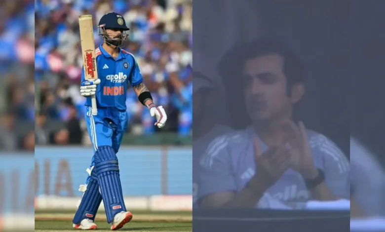 Watch: Gautam Gambhir's Million Dollar Reaction As Virat Kohli Slams Half-Century Amidst Increased S..