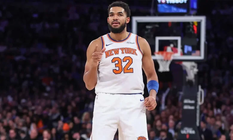 Watch Knicks' Karl-Anthony Towns throw an absolute dime to OG Anunoby in the NBA Cup Championship