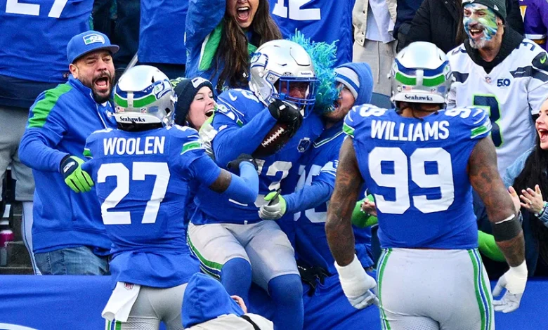 Watch: Seahawks return INT for TD on wild play