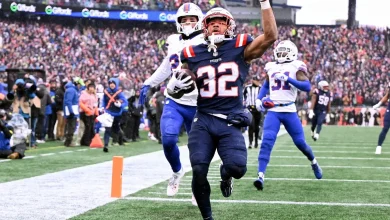 Watch: TreVeyon Henderson burns Bills defense for 52-yard touchdown