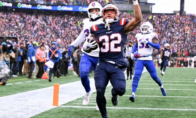 Watch: TreVeyon Henderson burns Bills defense for 52-yard touchdown