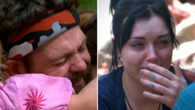 Watch emotional moments campmates break down in tears as they are reunited with family after weeks apart