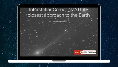 Watch interstellar comet 3I/ATLAS make its closest approach to Earth in free livestream on Dec. 18