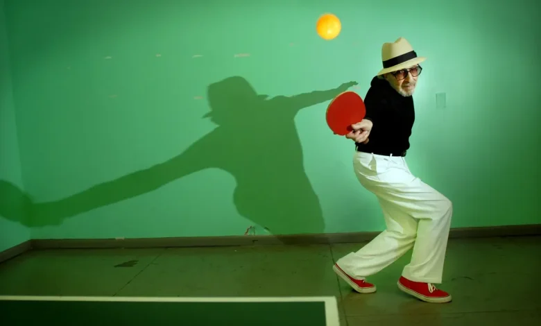 Watch the Real Marty Supreme Break a Cigarette with a Ping-Pong Ball on Letterman