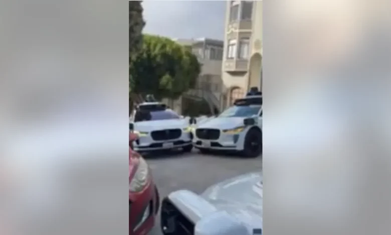 Waymo standoff in San Francisco goes viral