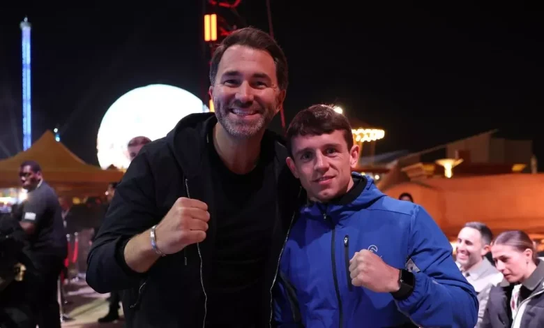What Peter McGrail will say to Eddie Hearn when he beats Shabaz Masoud as world title plan emerges