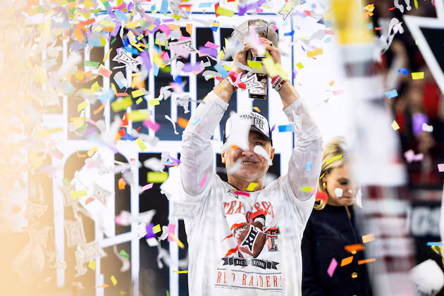 What Texas Tech coach Joey McGuire said after beating BYU in the Big 12 championship game