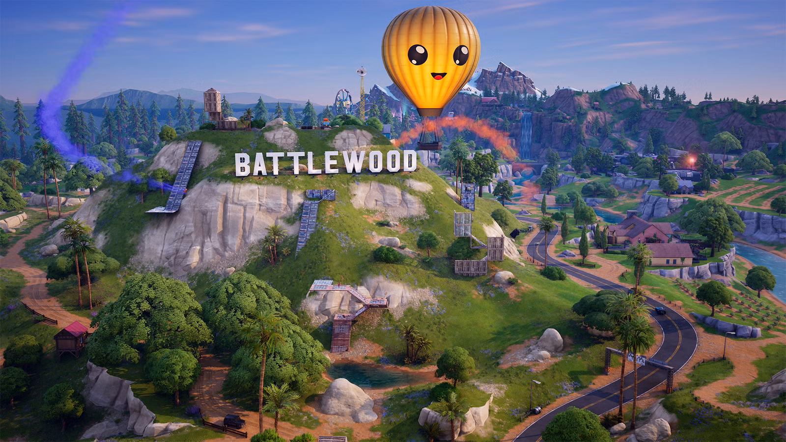 What are the new map and weapon lootpool changes in Fortnite Chapter 7 Season 1