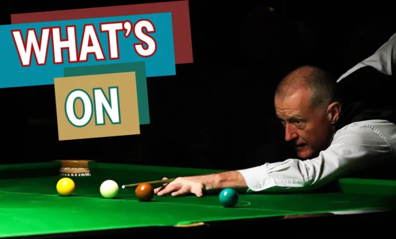 What's on in Congleton this weekend including Christmas lunch with snooker legend Steve Davis