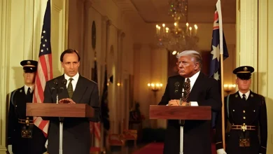 When Donald Trump met superman Paul Keating