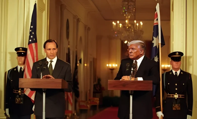 When Donald Trump met superman Paul Keating