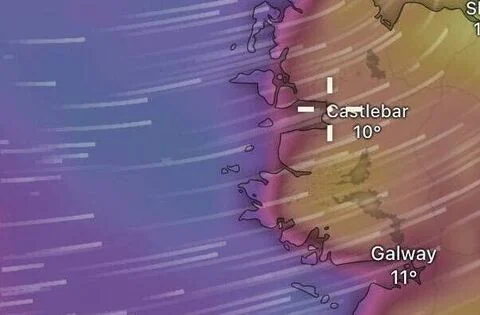 When Storm Bram will be at its strongest in Mayo
