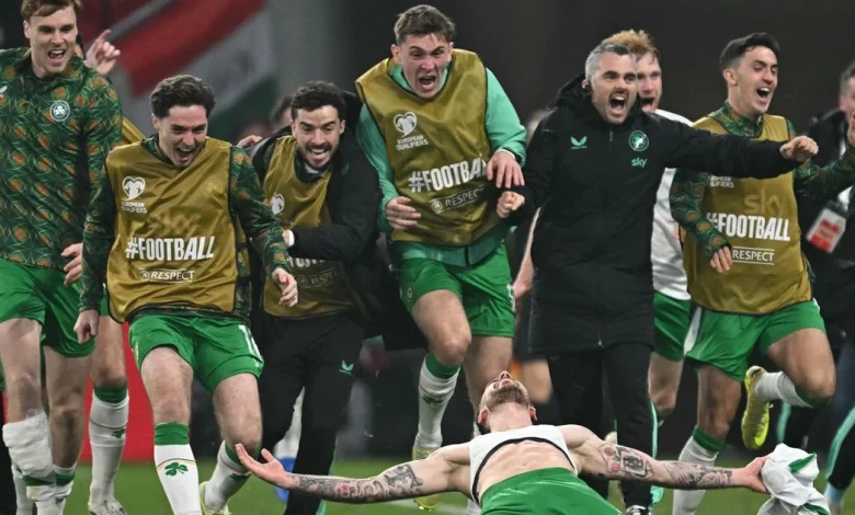 When do Ireland and Northern Ireland play their World Cup 2026 playoff games?