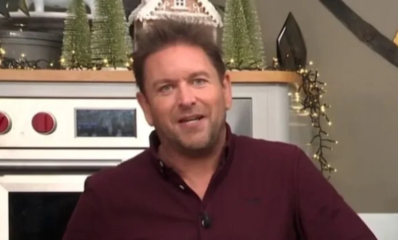 Where is James Martin's Saturday Morning filmed and is it at his house?