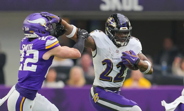 Which NFL running backs hold the record for most 1000-yard seasons?