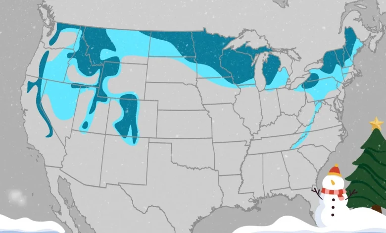 White Christmas Forecast: Thaw May Erode Snow Cover In Midwest, Northeast