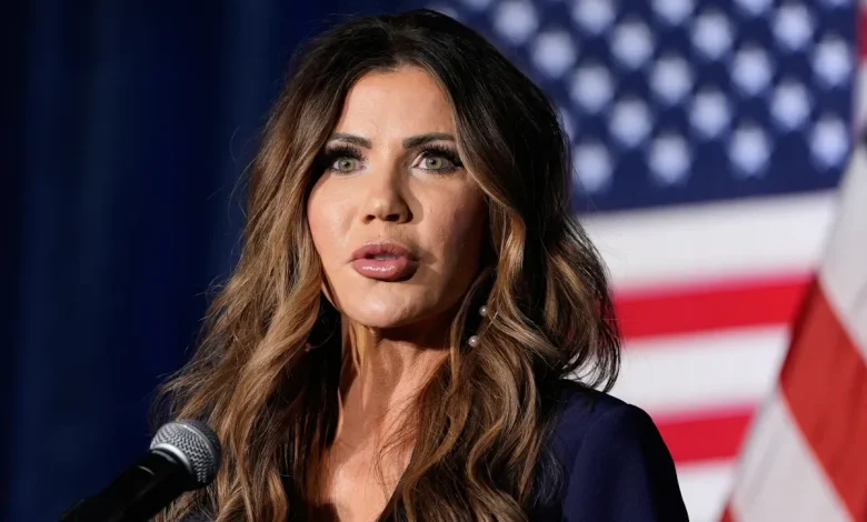 White House Responds To Report Trump Considering Replacing Kristi Noem