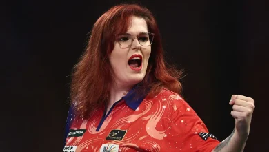 Who is Noa-Lynn van Leuven? Meet transgender darts star taking on Peter Wright at Ally Pally