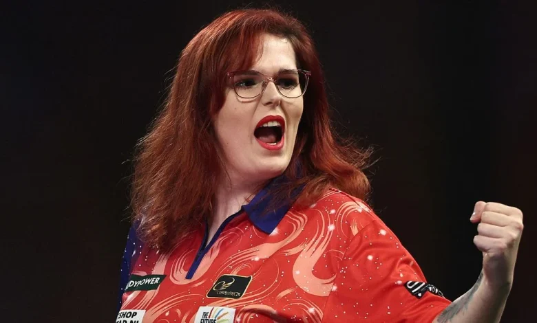 Who is Noa-Lynn van Leuven? Meet transgender darts star taking on Peter Wright at Ally Pally