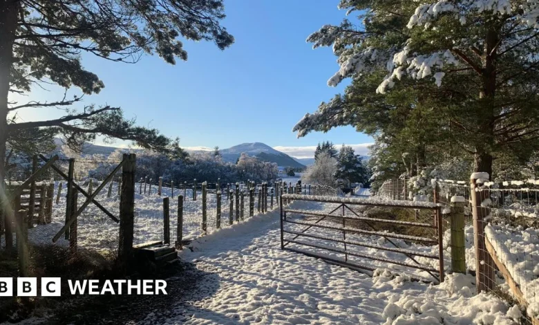 Widespread white Christmas unlikely but parts of the UK still have a chance