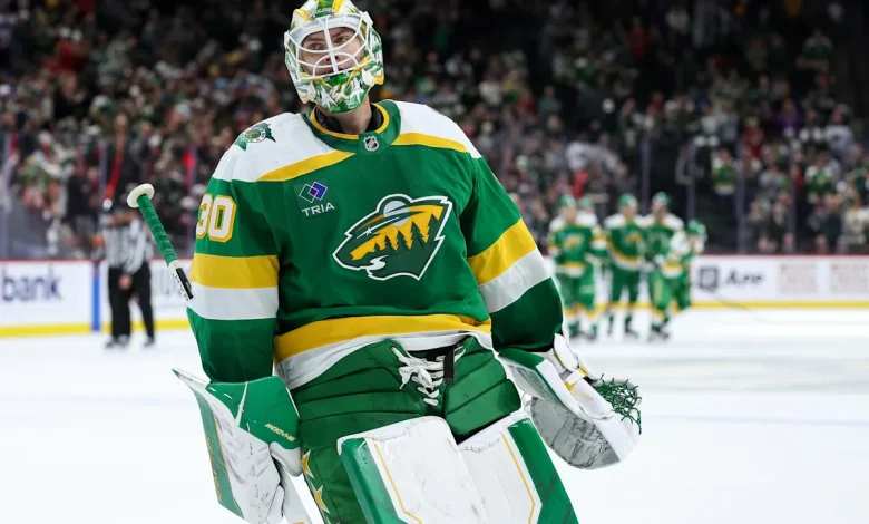 Wild's Jesper Wallstedt Wins Rookie Of The Month