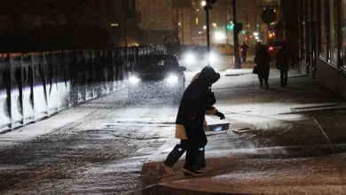 Winter storm slows post-Christmas travel in the Northeast