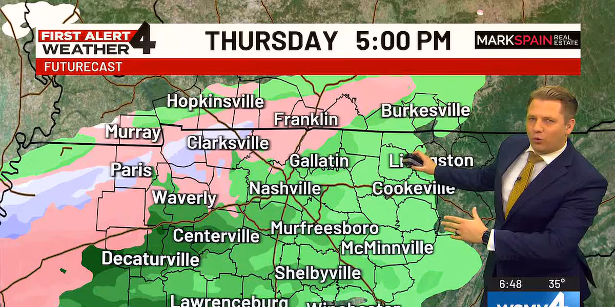 Wintry mix, slick spots, possible tonight