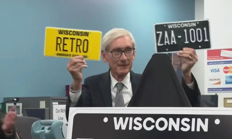 Wisconsin introduces blackout, retro yellow license plate options