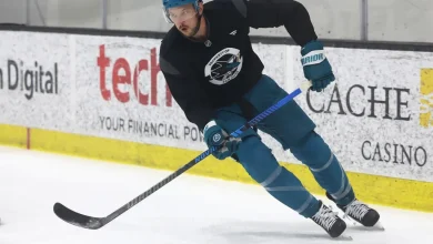 With Sharks’ Desharnais now on IR, why was Regenda the one promoted from AHL?