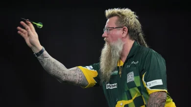 Wizard’s magic runs dry at Ally Pally darts worlds