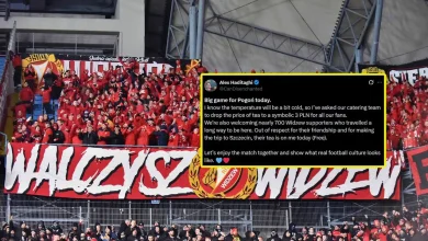 Właściciel Pogoni z miłym gestem wobec fanów. Docenił też kibiców Widzewa