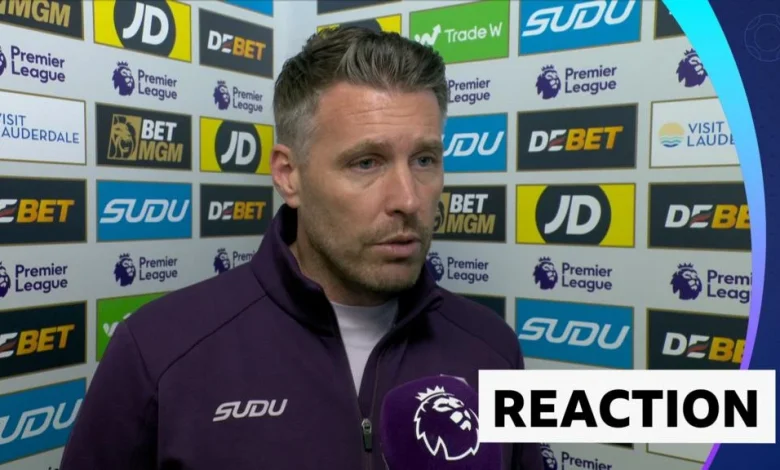 Wolves 0-1 Nottingham Forest: Rob Edwards post-match reaction