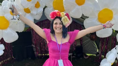 Woman created own Glastonbury festival knowing she would die before real one