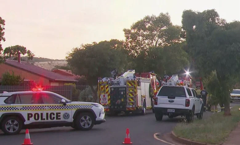 Woman dead, man hospitalised in Adelaide house fire