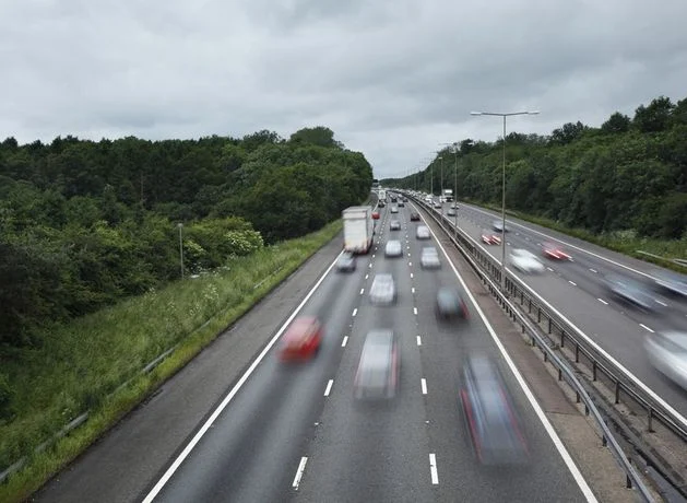Woman hospitalised in five car crash on M1 as commuters face long delays