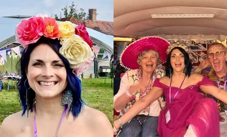 Woman with terminal cancer held her own version of Glastonbury