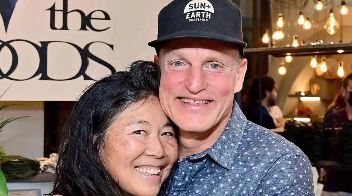 Woody Harrelson, wife Laura supports director at Walk of Fame