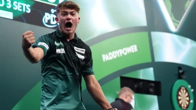 World Darts Championship: 'Champagne Charlie' Manby on memorable Ally Pally debut and Luke Littler
