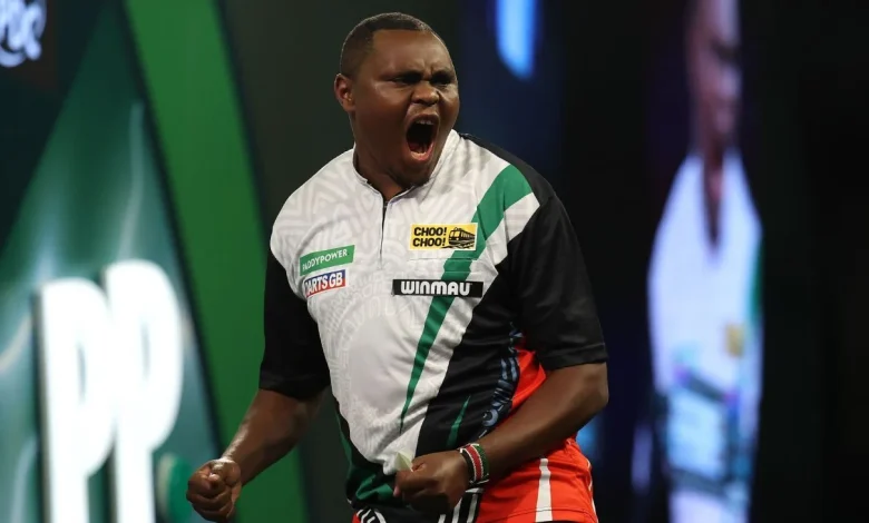 World Darts Championship: David Munyua congratulated by Kenya president after historic victory